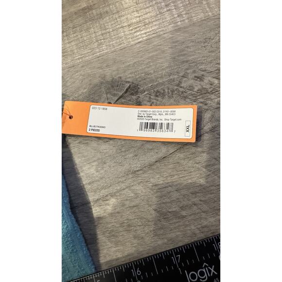 NWT Womens Colsie Teal Blue Ribbed Bralette Bra Panty Underwear Set Size Xxl - Picture 6 of 8